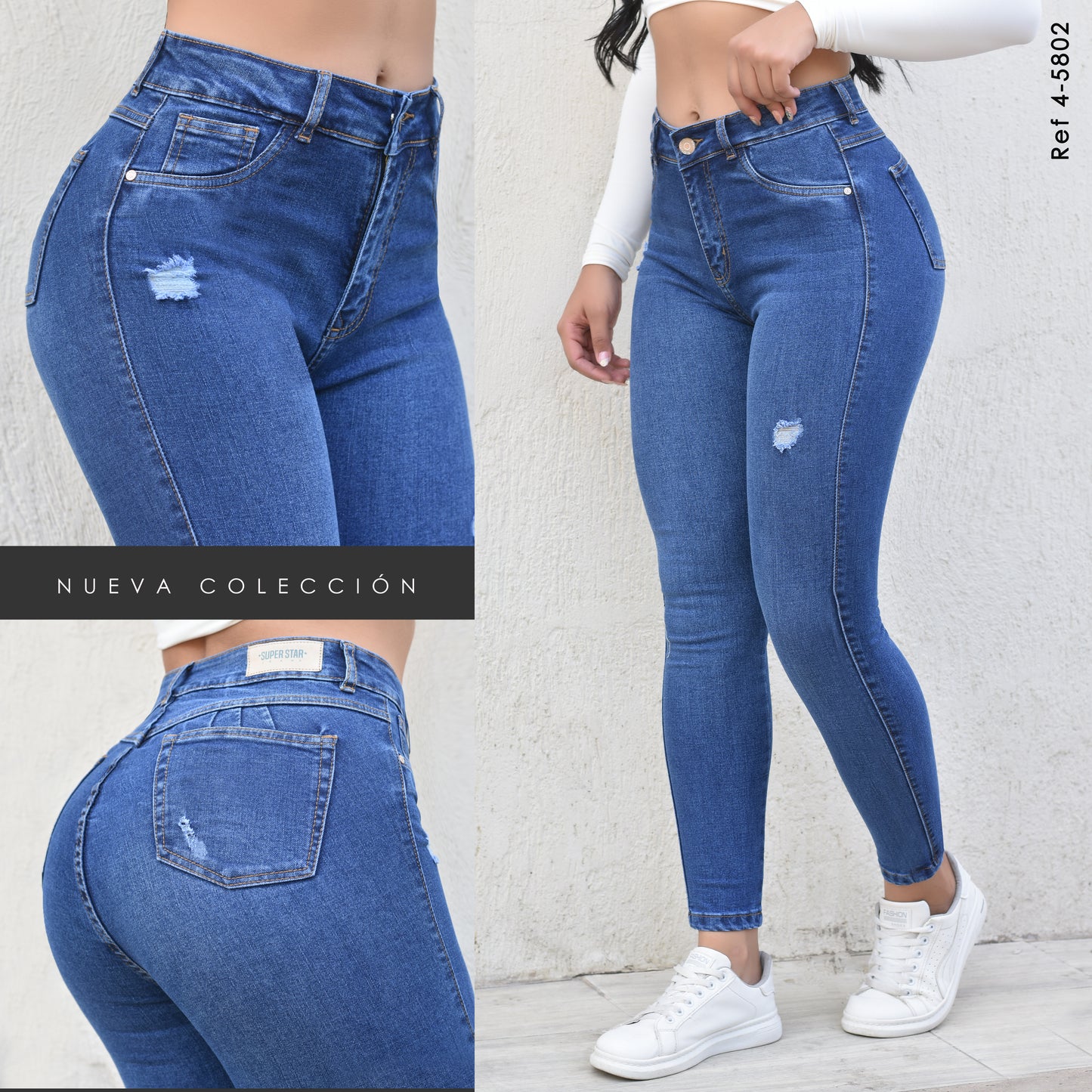 JEANS MUJER SKINNY REF 4-5808