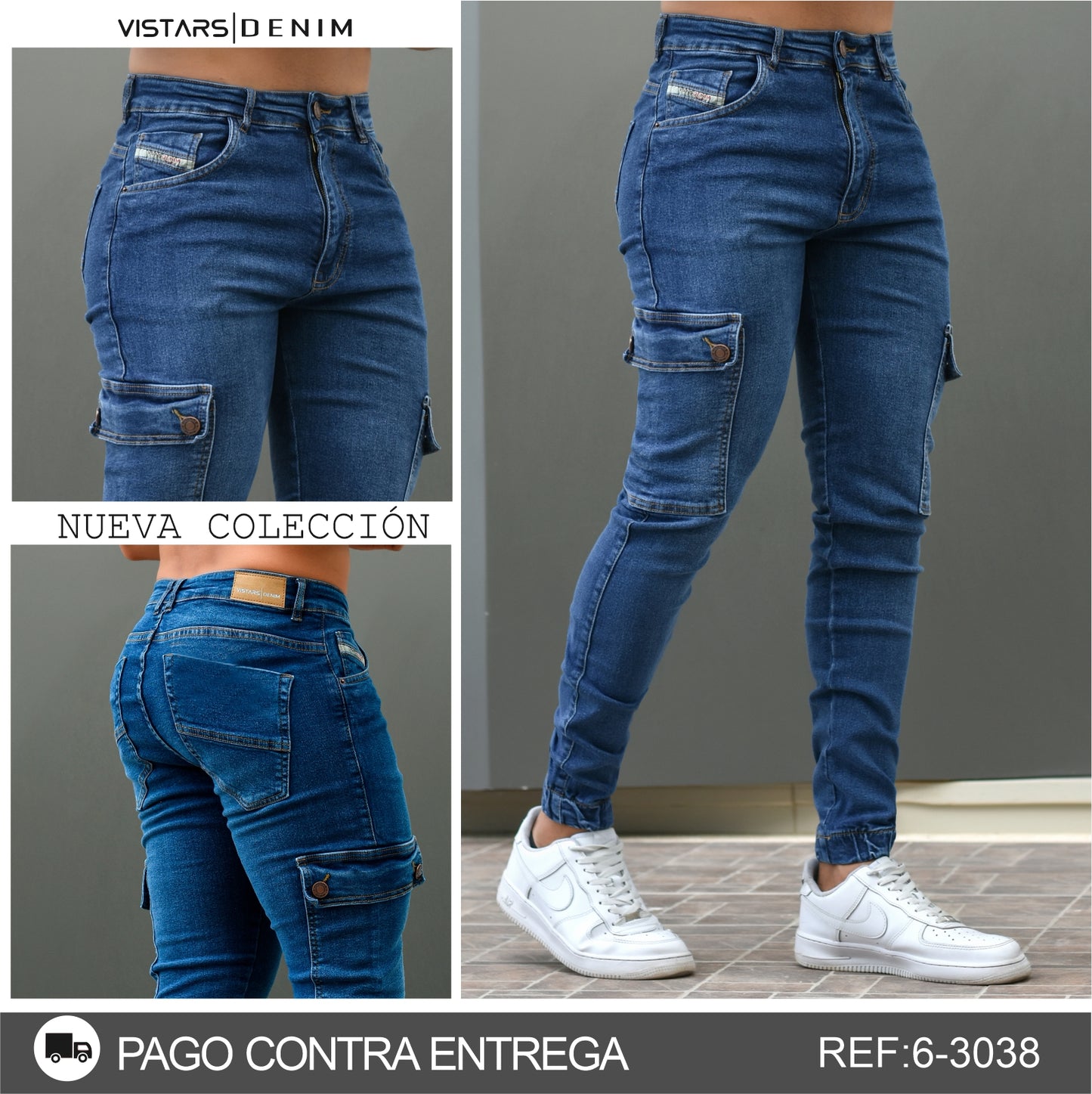JEANS HOMBRE REF. 6-3038🔥 ¡ DESCUENTO!
