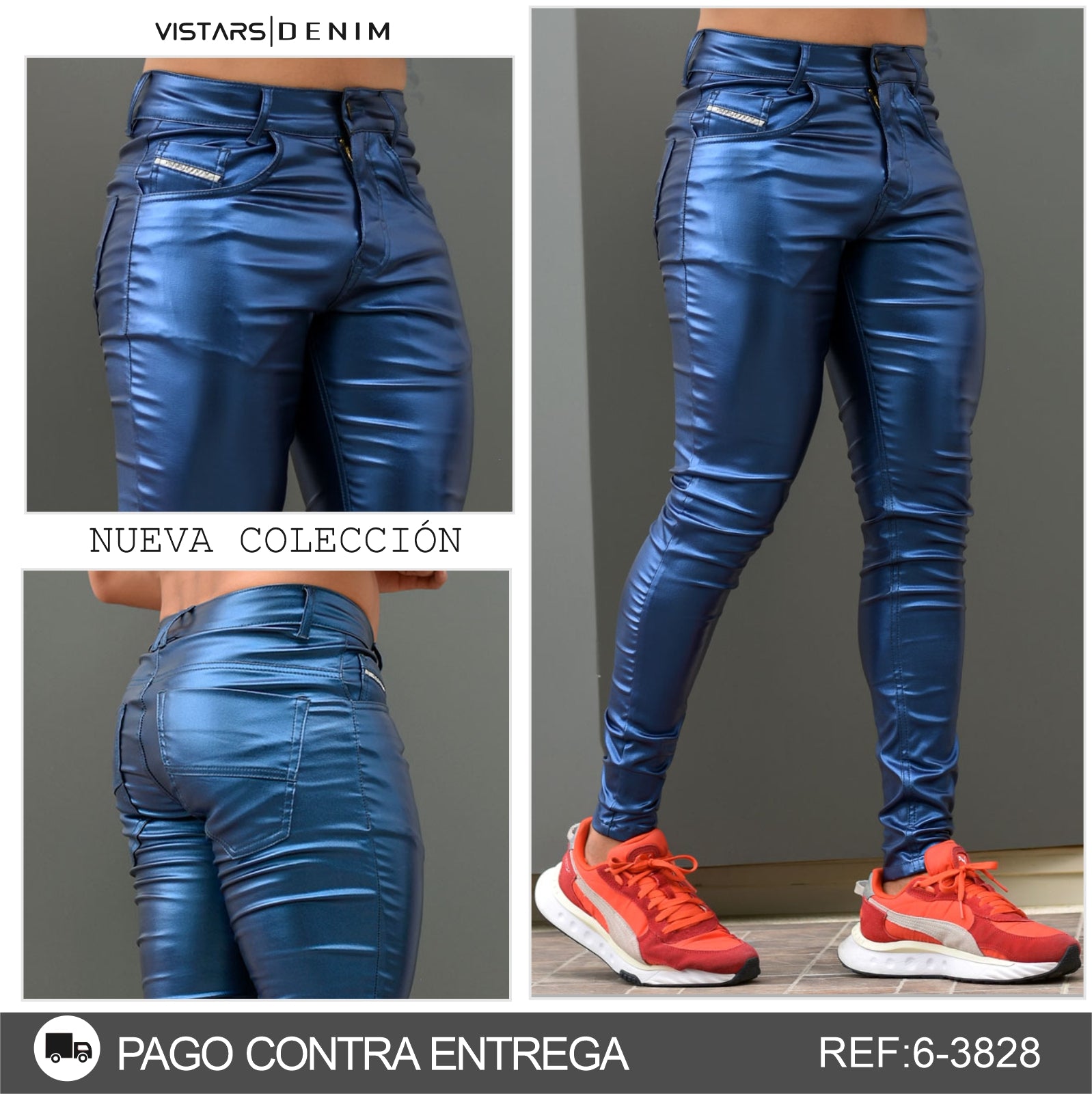 Jeans cuerina discount