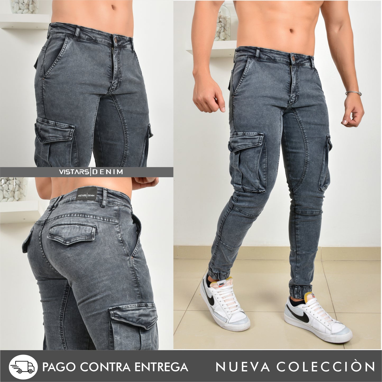 JEANS HOMBRE JOGGER REF. 6-5408