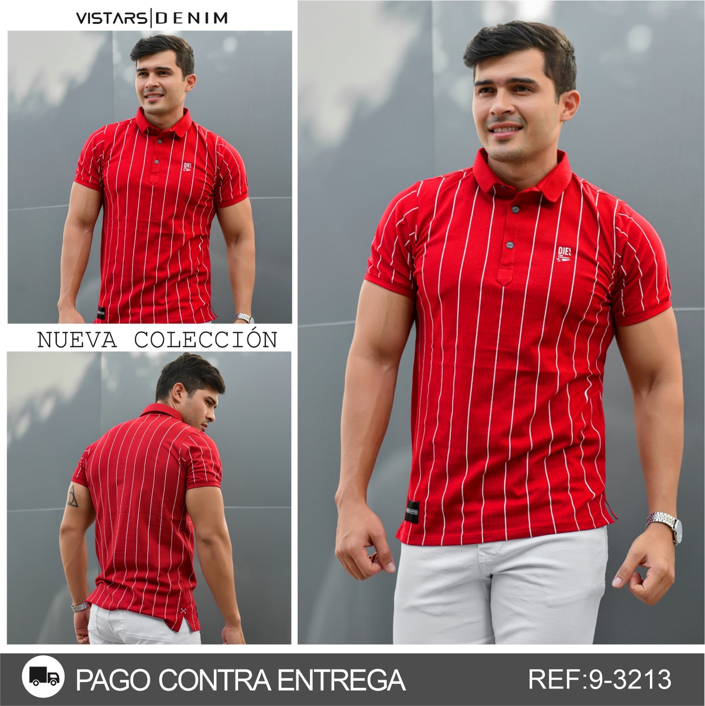 POLO HOMBRE REF. 9-3213