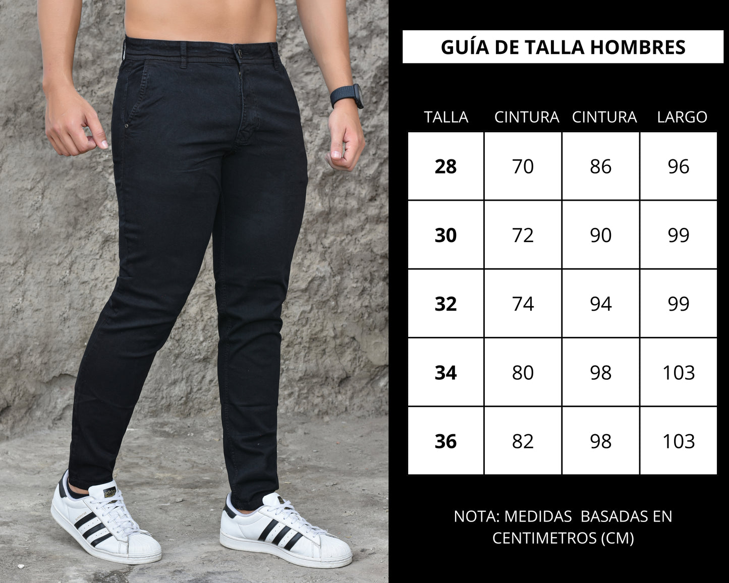 JEANS HOMBRE SKINNY REF. 6-5506