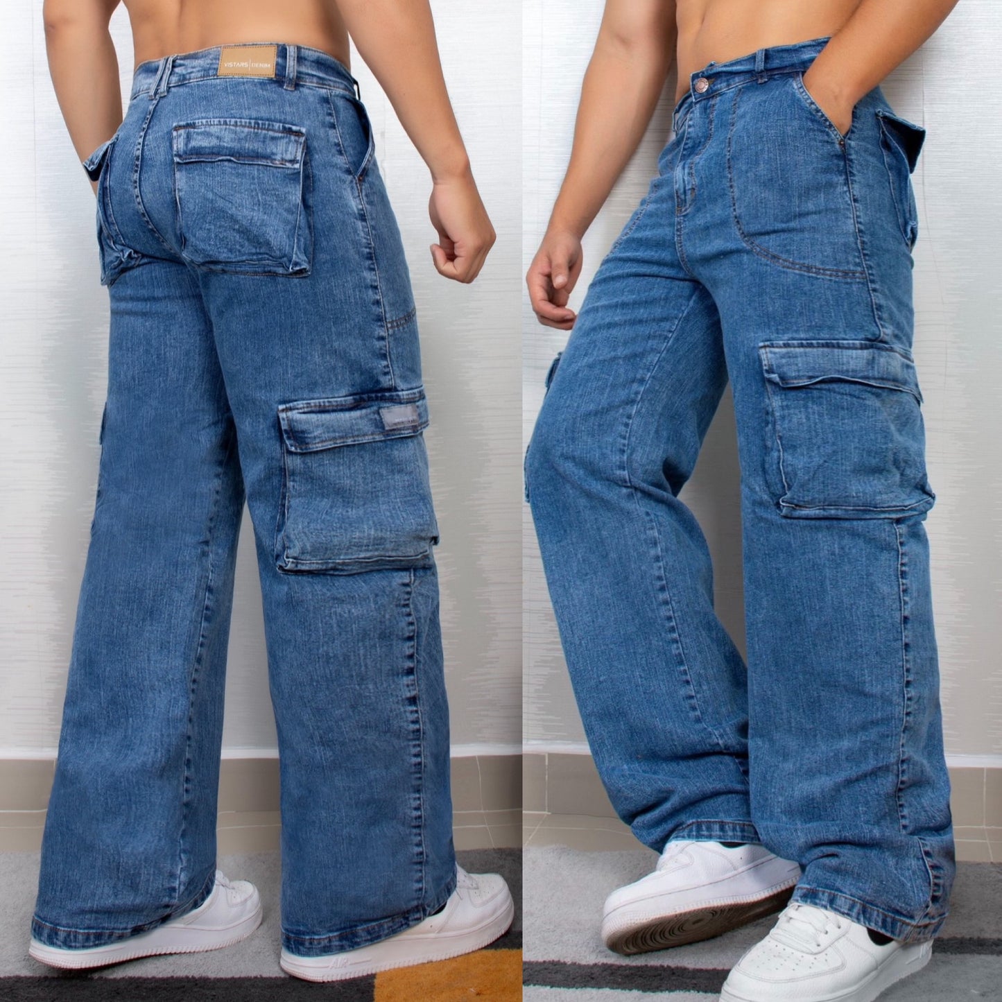 JEANS HOMBRE OVERSIZE REF. 6-5417