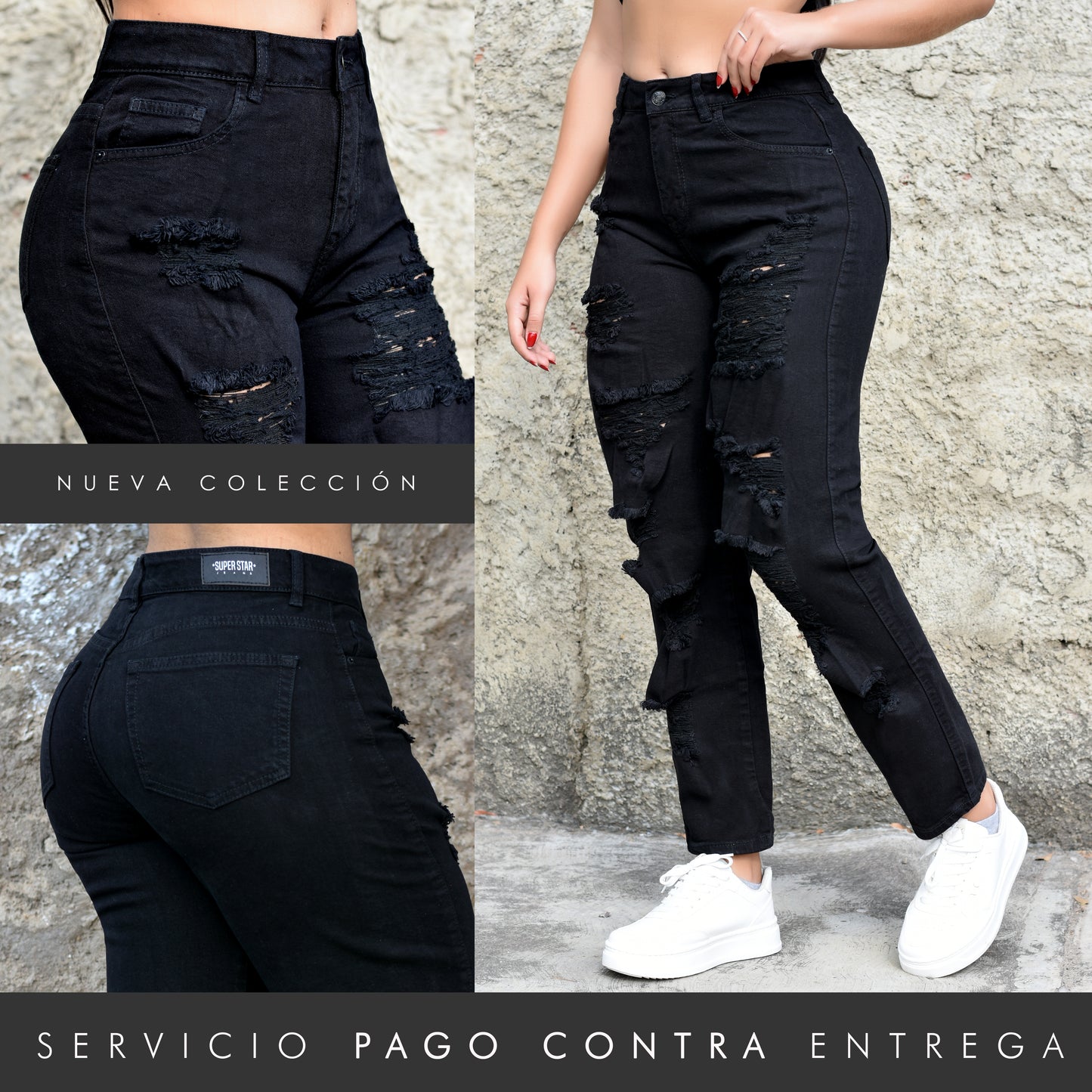 JEANS MUJER REF 4-A104 OFERTA 37%