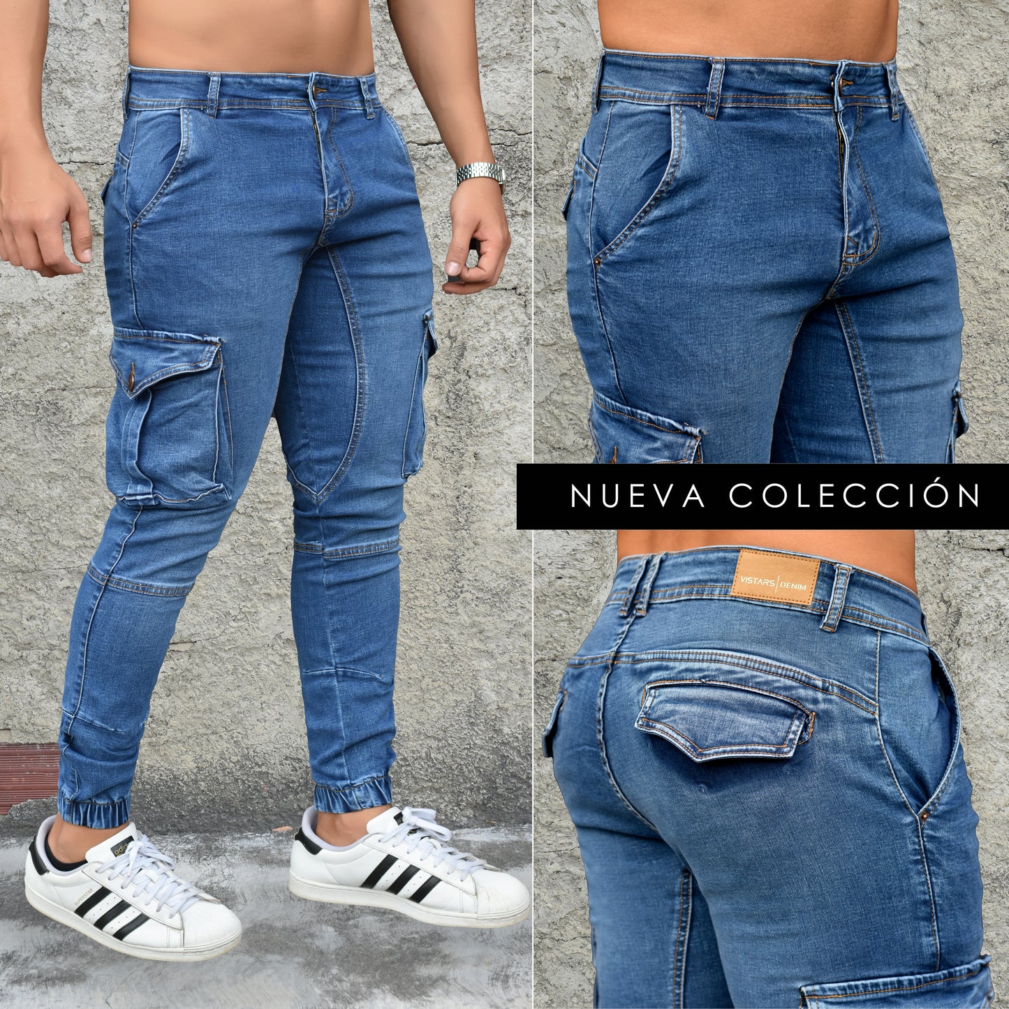 JEANS HOMBRE JOGGER REF. 6-5223 🔥 20% ¡ DESCUENTO!
