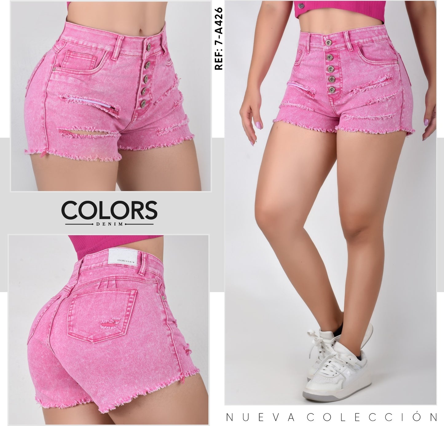 SHORTS MUJER REF 7-A426 OFERTA 27%