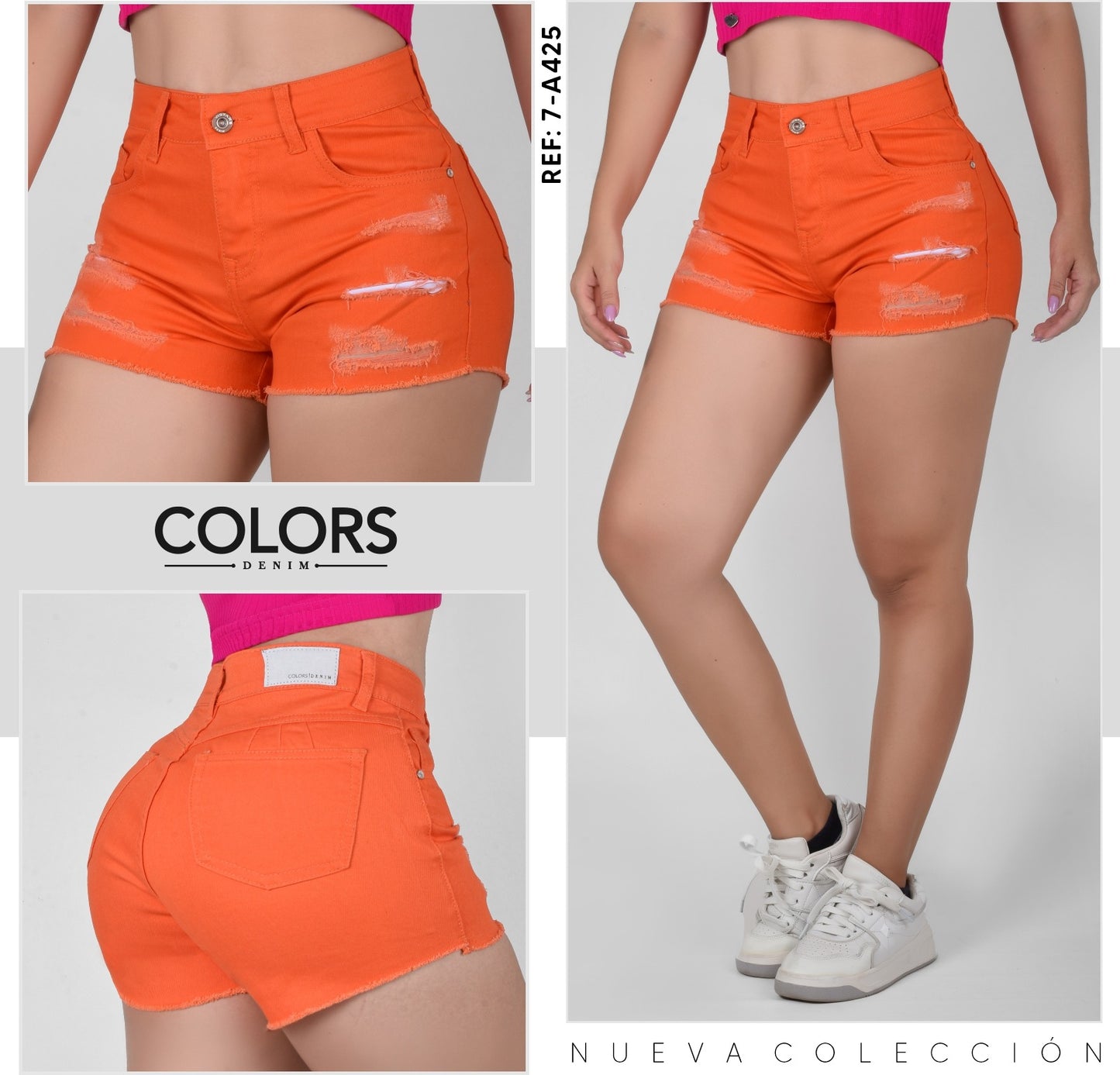 SHORTS MUJER REF 7-A425 OFERTA 27%