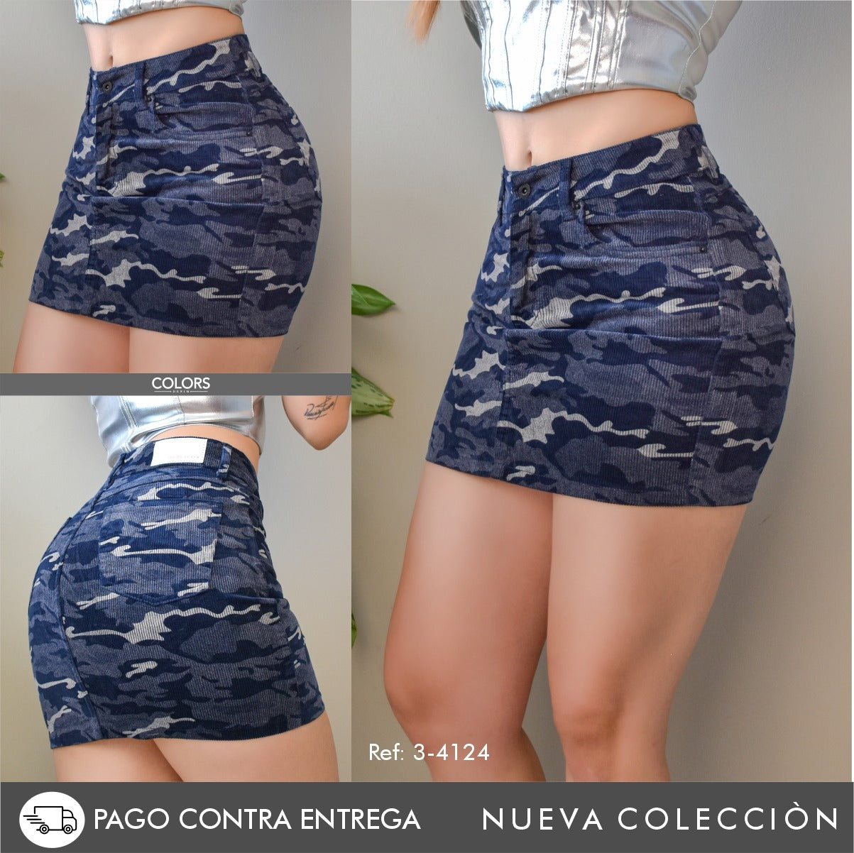 FALDA MUJER REF 3-4124 OFERTA 25%