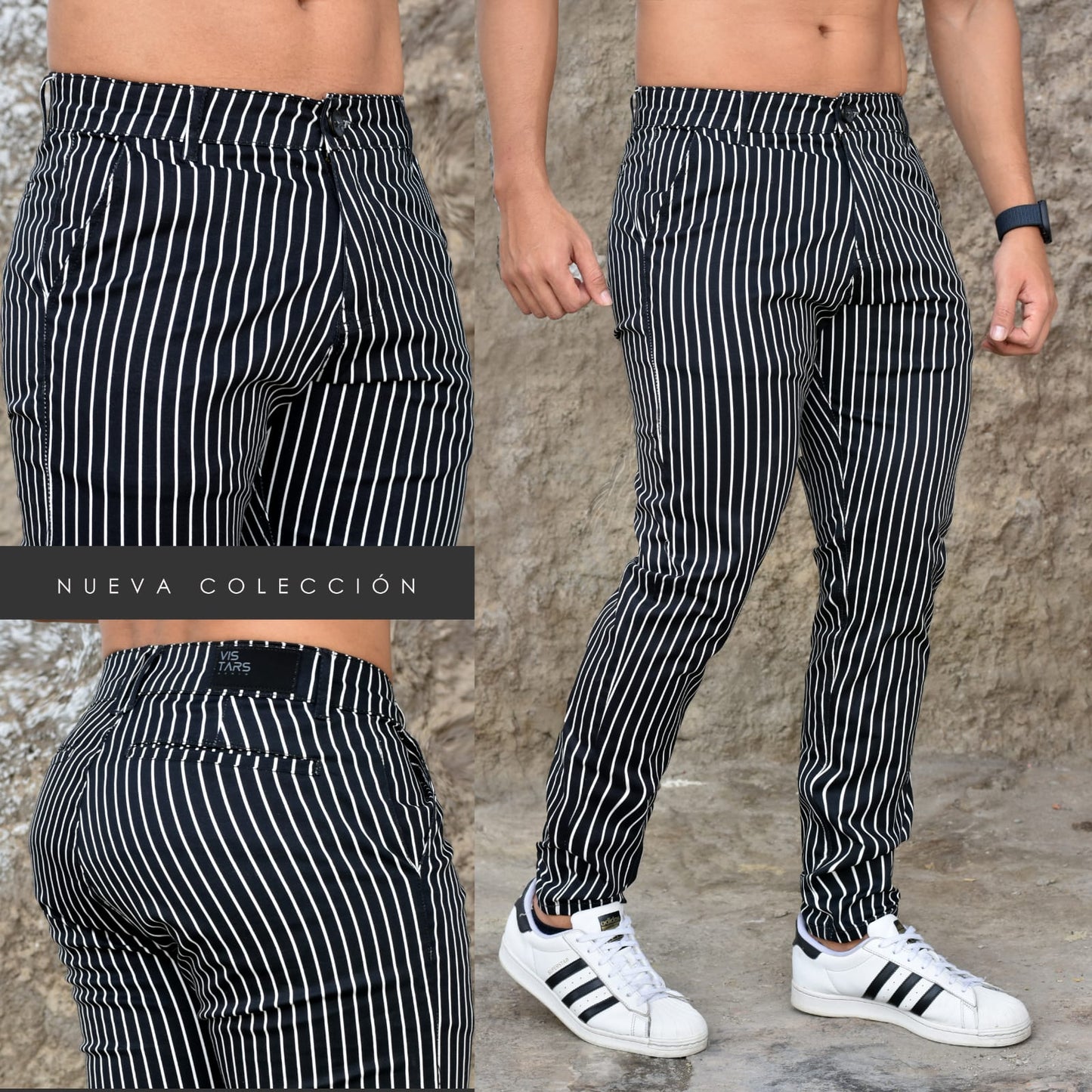JEANS HOMBRE NEGRO REF. 6-5711