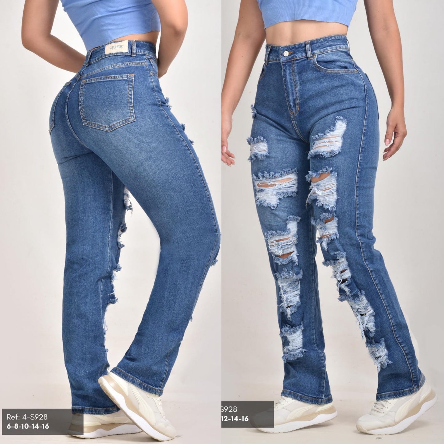 JEANS MUJER REF 4-S928