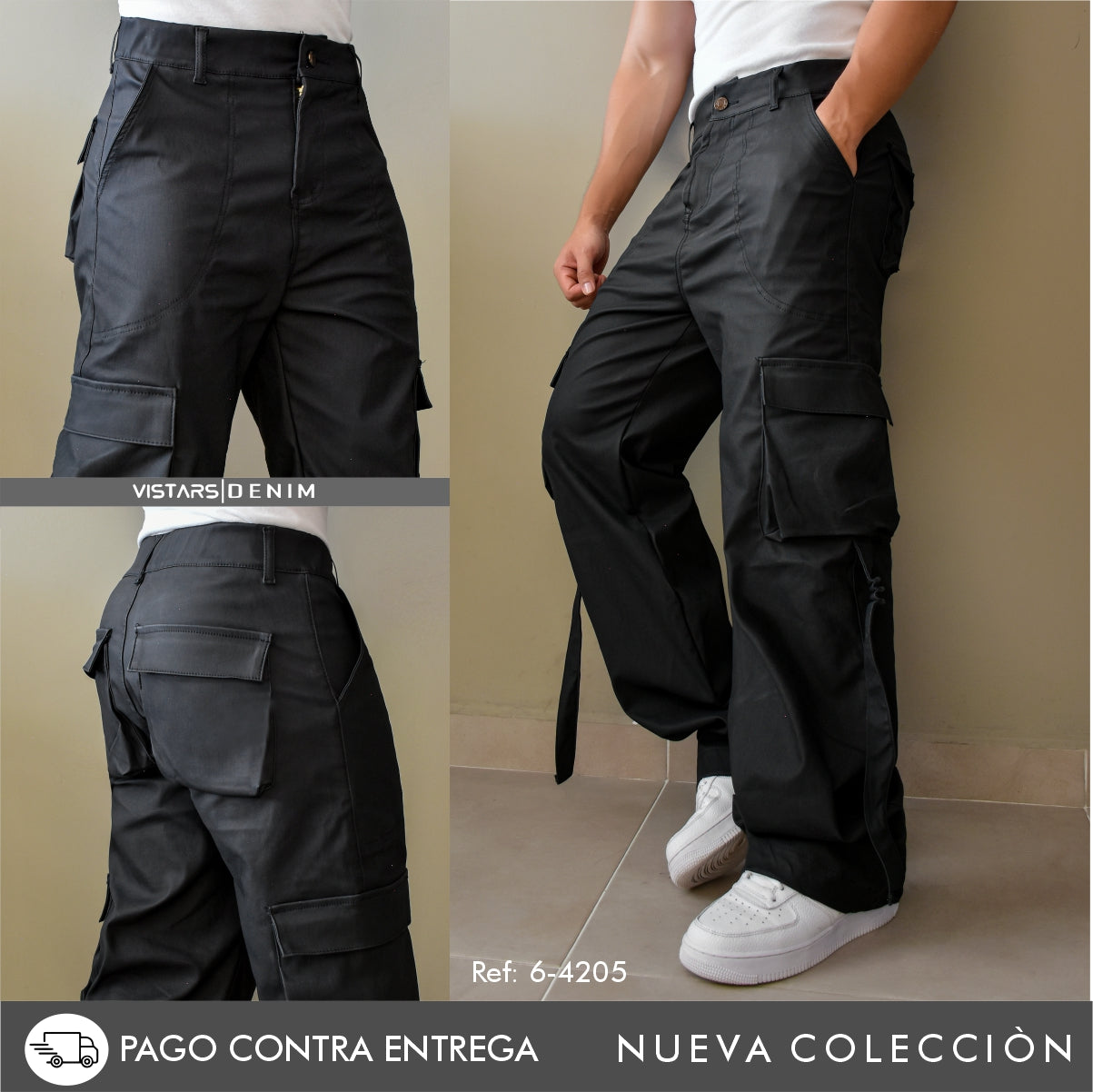 JEANS HOMBRE  CUERINA REF. 6-4804