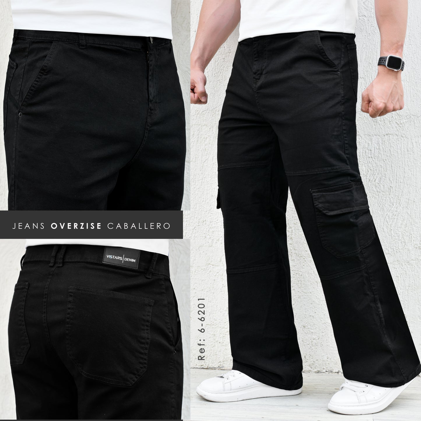 JEANS HOMBRE OVERSIZE REF. 6-6201