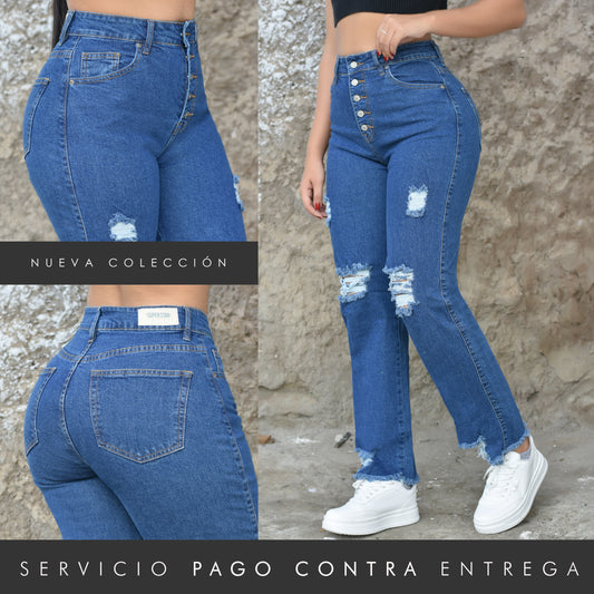 JEANS MUJER  REF 4-S923  OFERTA 30%