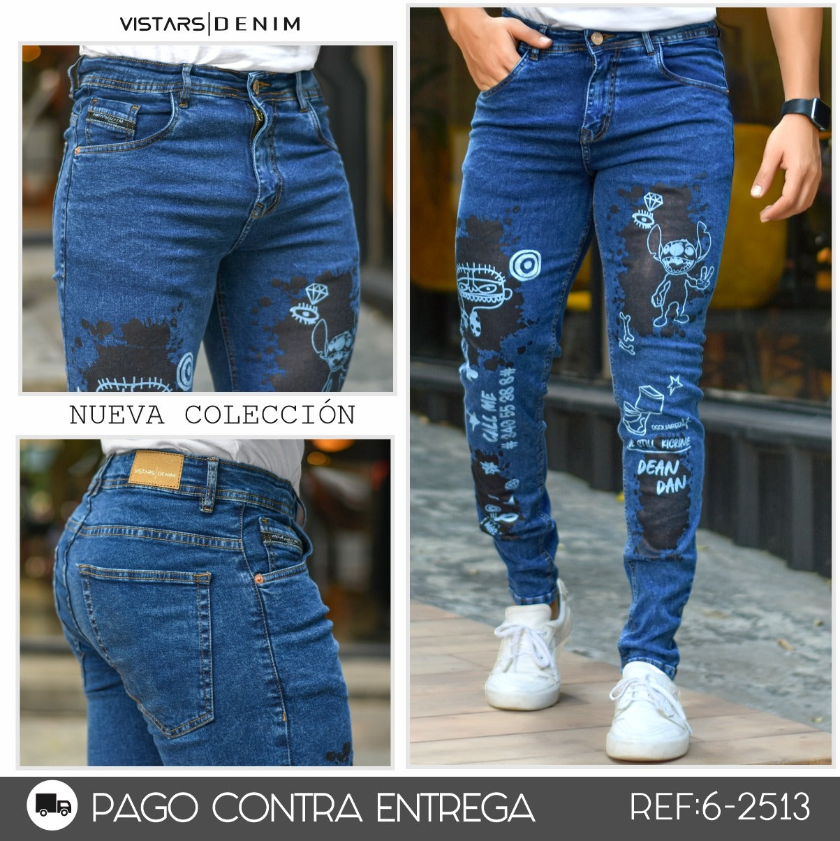 JEANS HOMBRE REF. 6-2513  OFERTA 25%