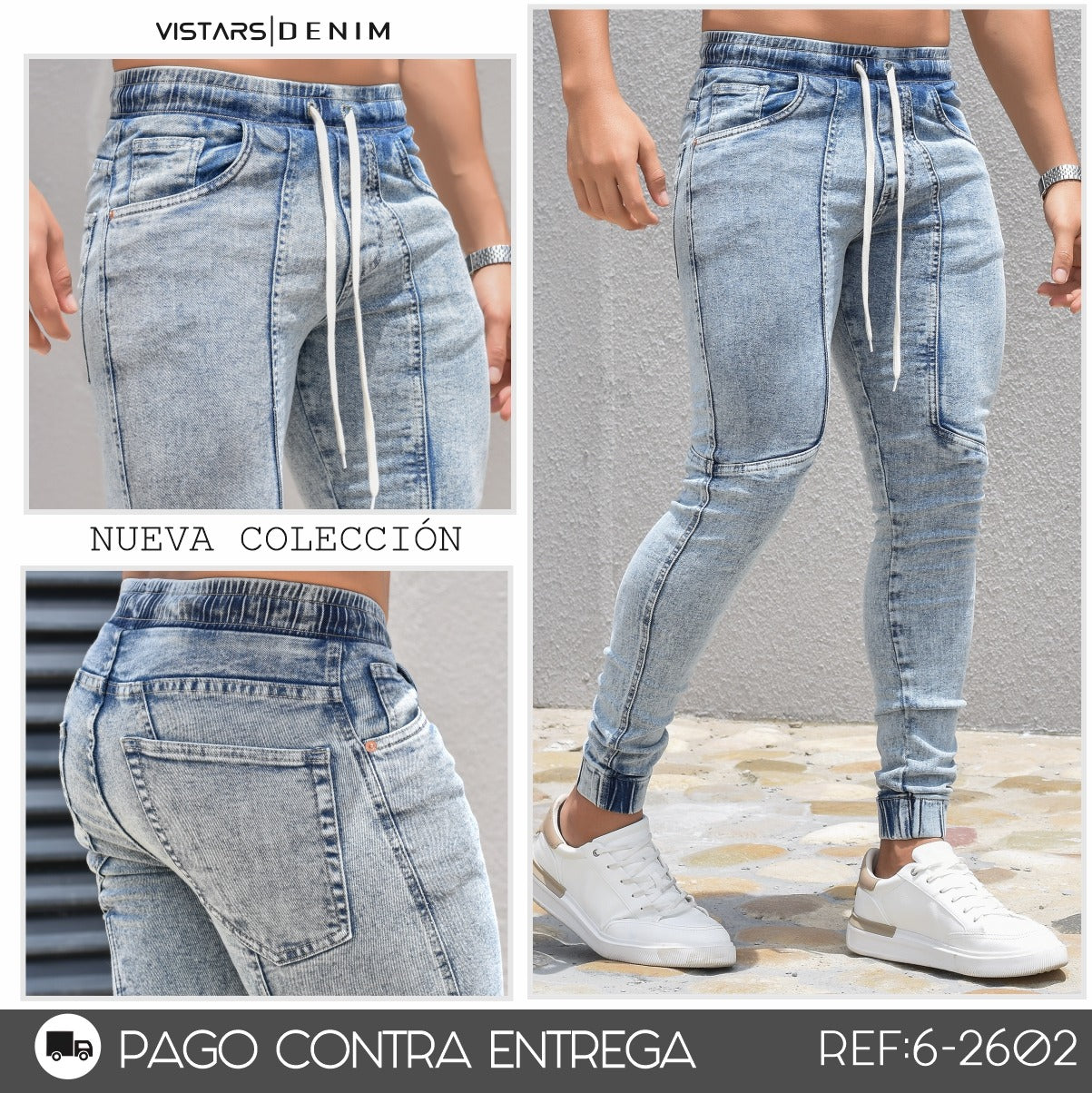 JEANS HOMBRE REF. 6-2602  OFERTA 40%