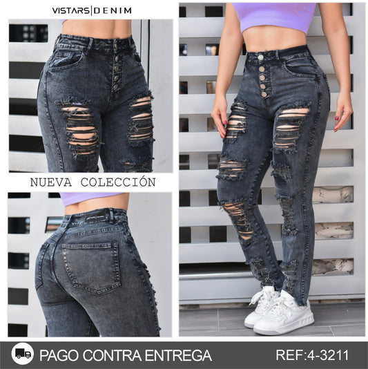 JEANS MUJER  REF 4-3211 OFERTA 37%