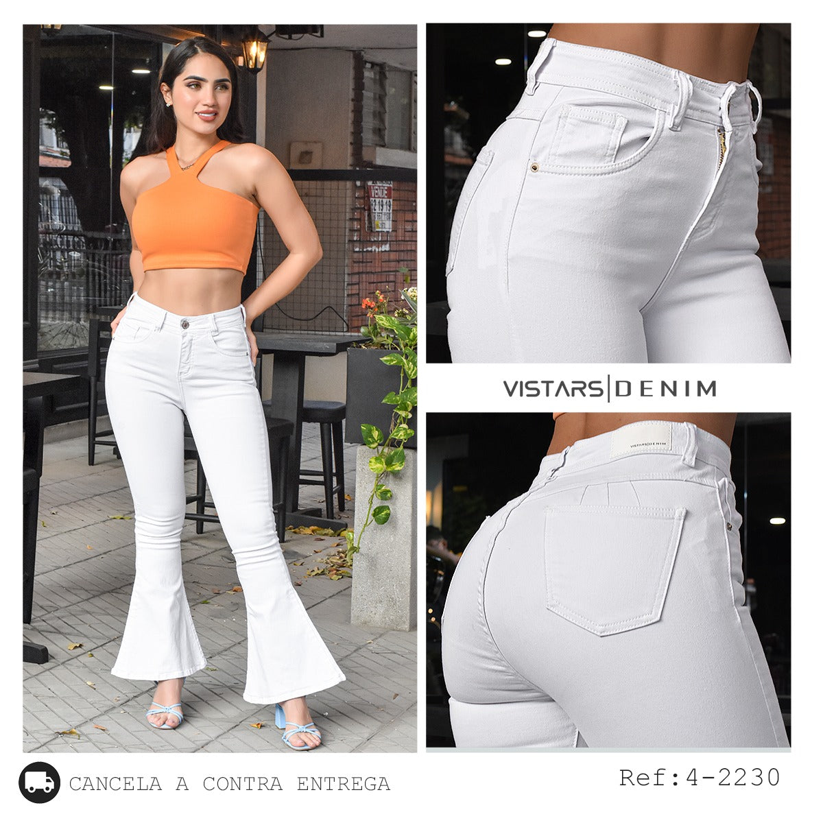 JEANS MUJER  REF 4-2230 OFERTA 37%