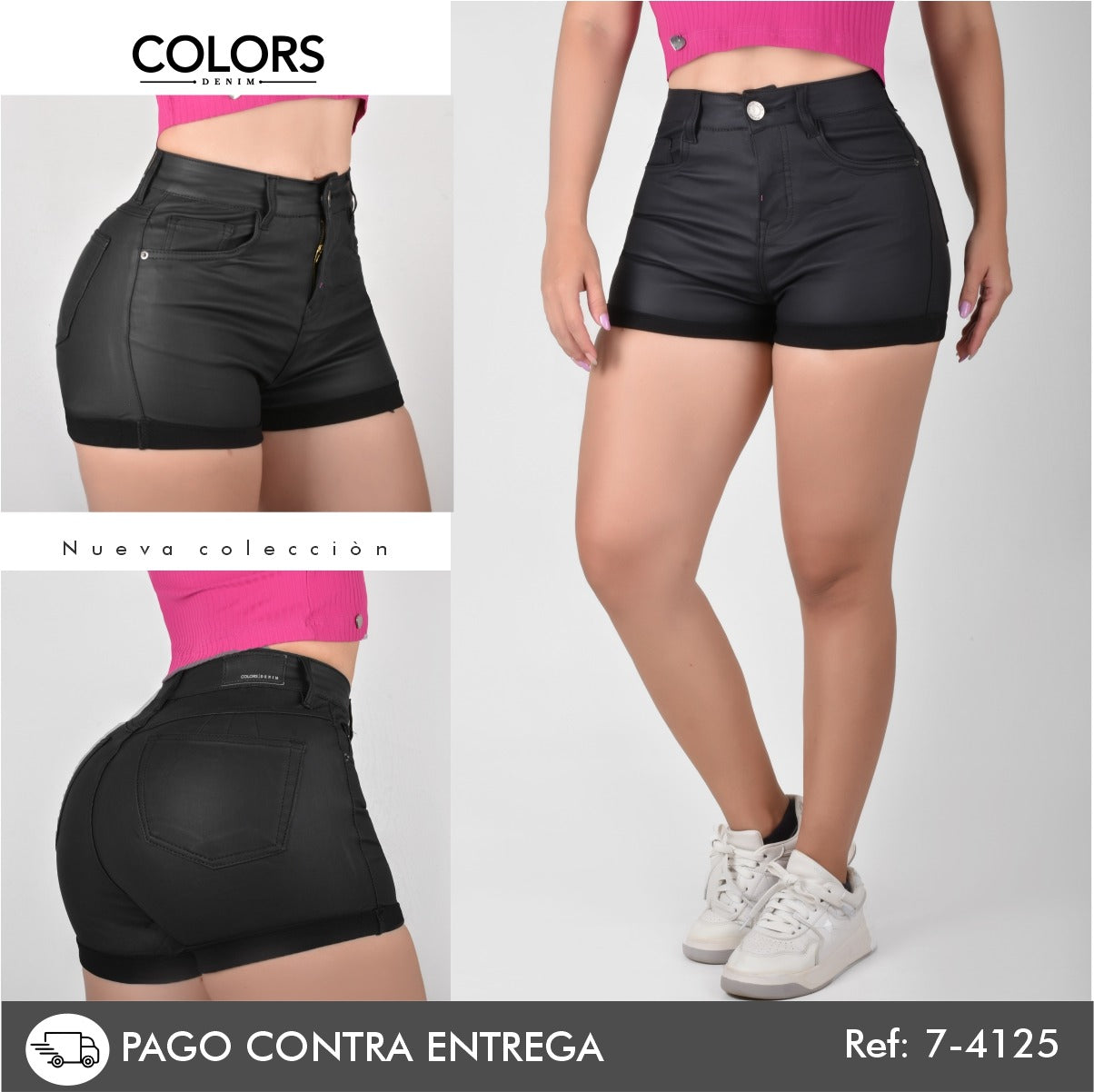 SHORTS MUJER  REF 7-4125 OFERTA 27%