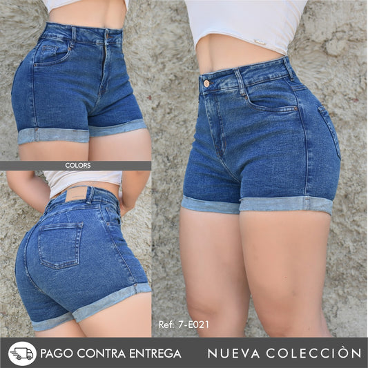 SHORTS MUJER  REF 7-E021 OFERTA 27%