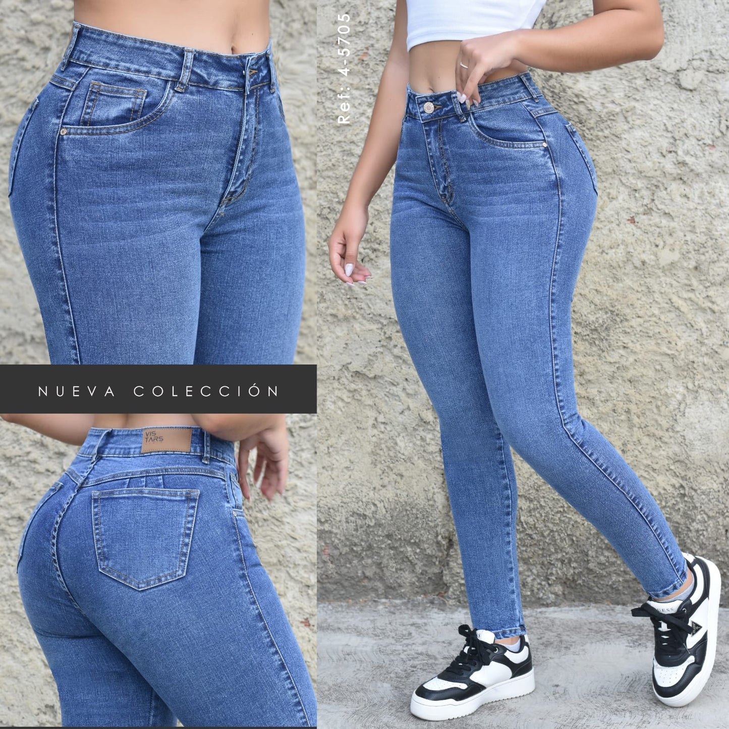 JEANS MUJER SKINNY REF 4-5705