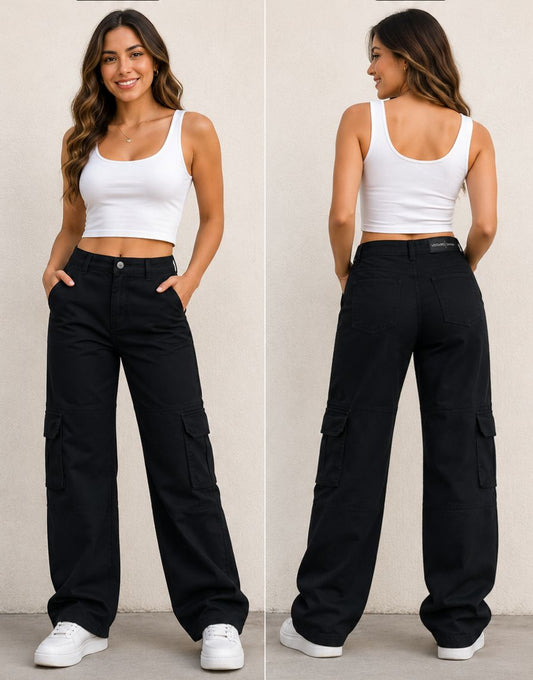 JEANS MUJER PALAZZO REF 4-6201