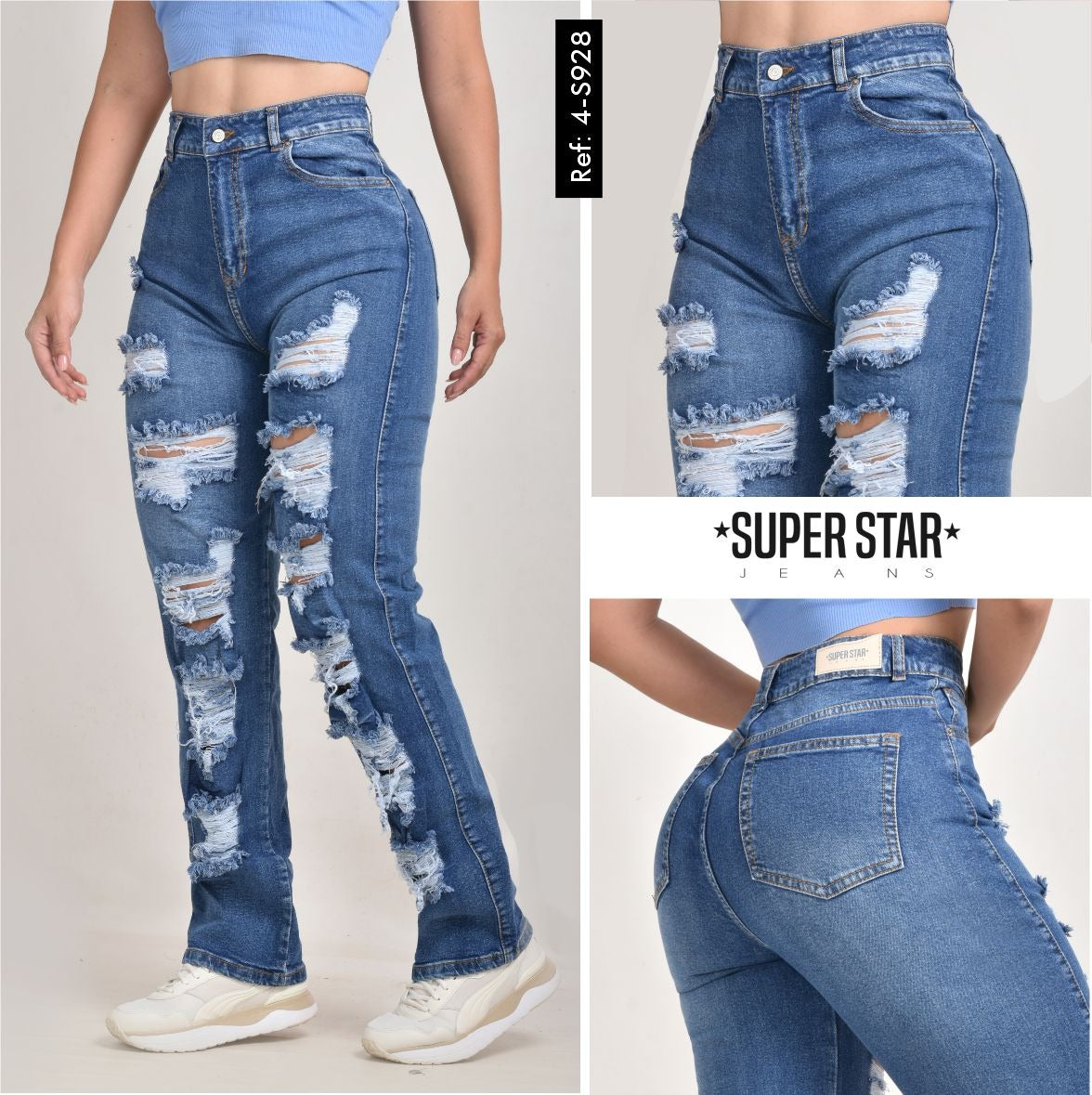 JEANS MUJER REF 4-S928